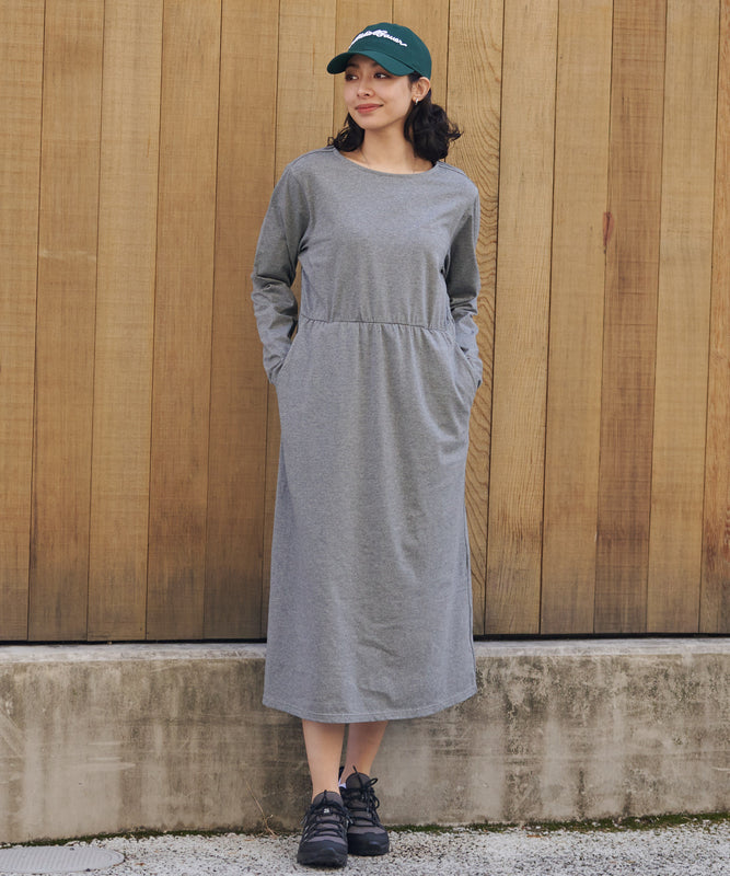 アスター 長袖 ワンピース/ASTER LS EMPIRE WAIST DRESS