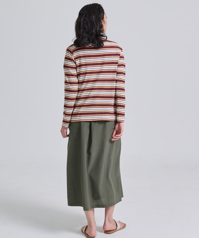 【TIME SALE】 エッセンシャルズ リブ 長袖カーディガン/ESSENTIALS RIBBED LS CARDIGAN