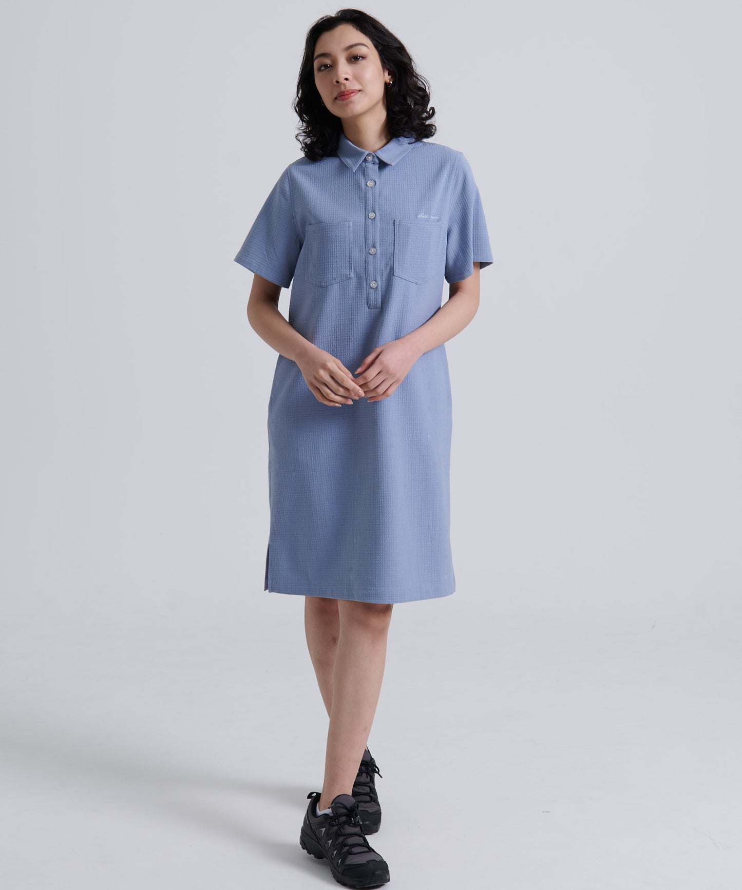 【TIME SALE】 ダブルポケット シャツチュニック/DOUBLE POKCET SHIRT TUNIC