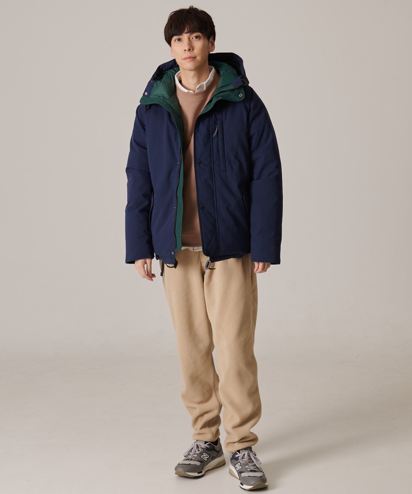 リッジライン ショートパーカー/RIDGE LINE SHORT PARKA