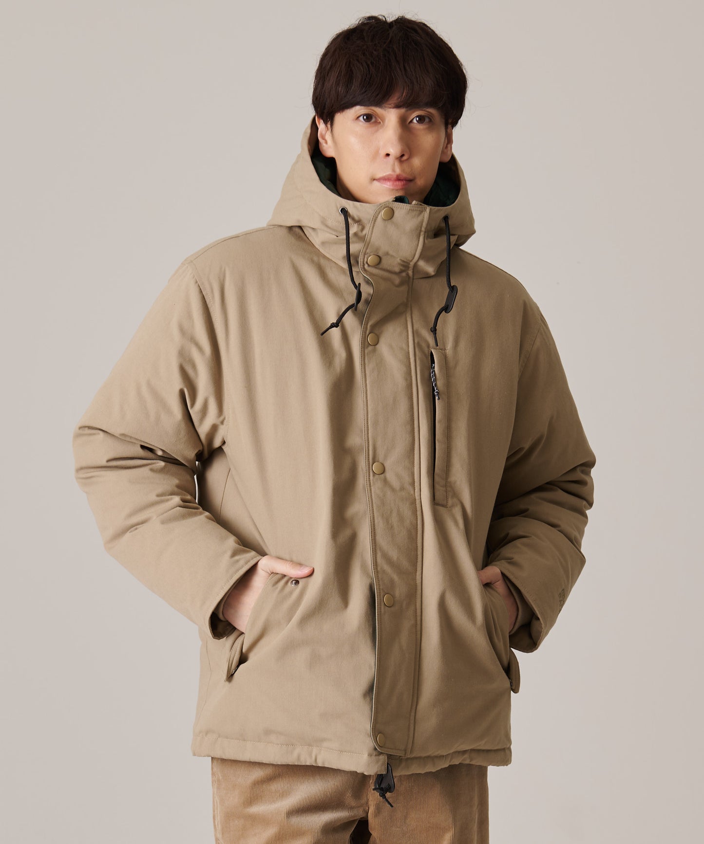 リッジライン ショートパーカー/RIDGE LINE SHORT PARKA