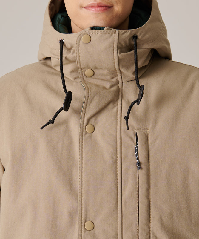 リッジライン ショートパーカー/RIDGE LINE SHORT PARKA