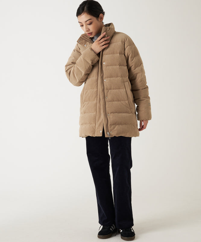 【予約】コーデュロイダウンコート/CORDUROY DOWN COAT