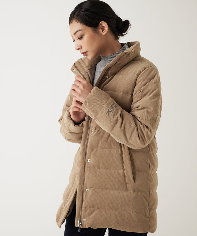 【予約】コーデュロイダウンコート/CORDUROY DOWN COAT