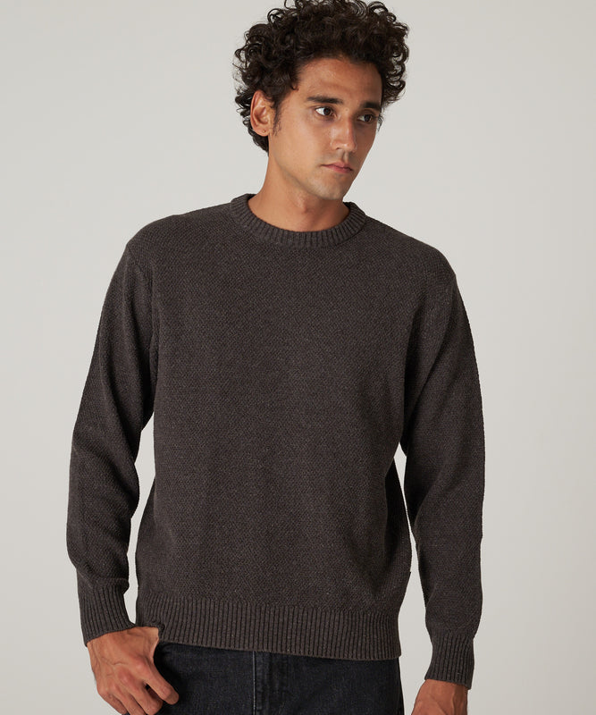 モジュラー テクスチャー ステッチセーター/MOGULER TEXTURE STITCH SWEATER