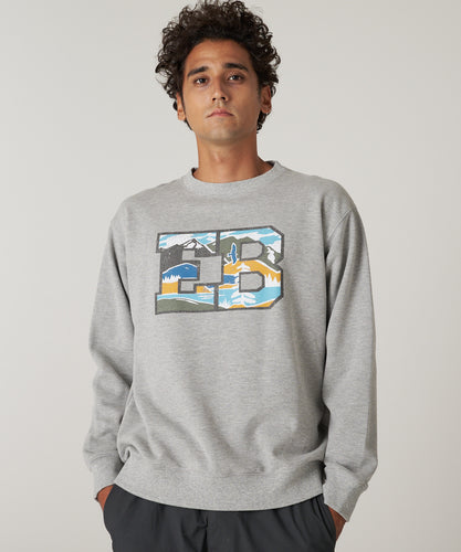 シグネチャー スウェット グラフィック クルー/SIGNATURE SWEAT GRAPHIC CREW