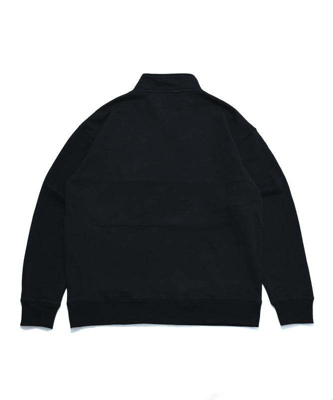 EBTEK パネルスウェット ハーフジップ/EBTEK PANEL SWEAT HALF ZIP