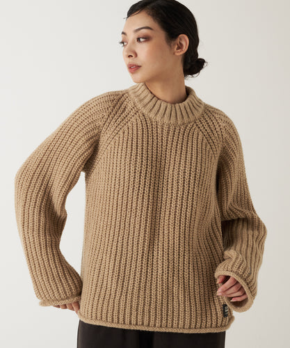 チャンキーニット スウェットクルー/CHUNKY KNIT SWEATER CREW