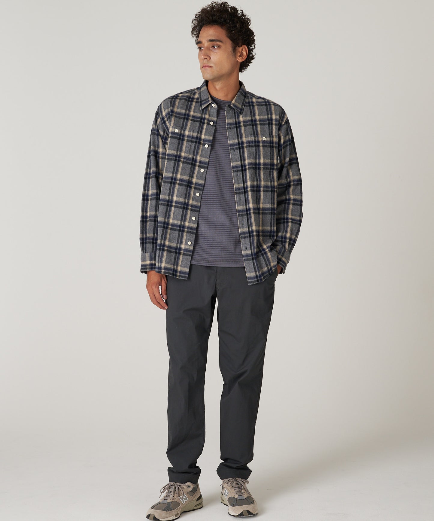 長袖スノーキャット フランネル チェックシャツ/LS SNOWCAT FLANNEL CHECK SHIRTS