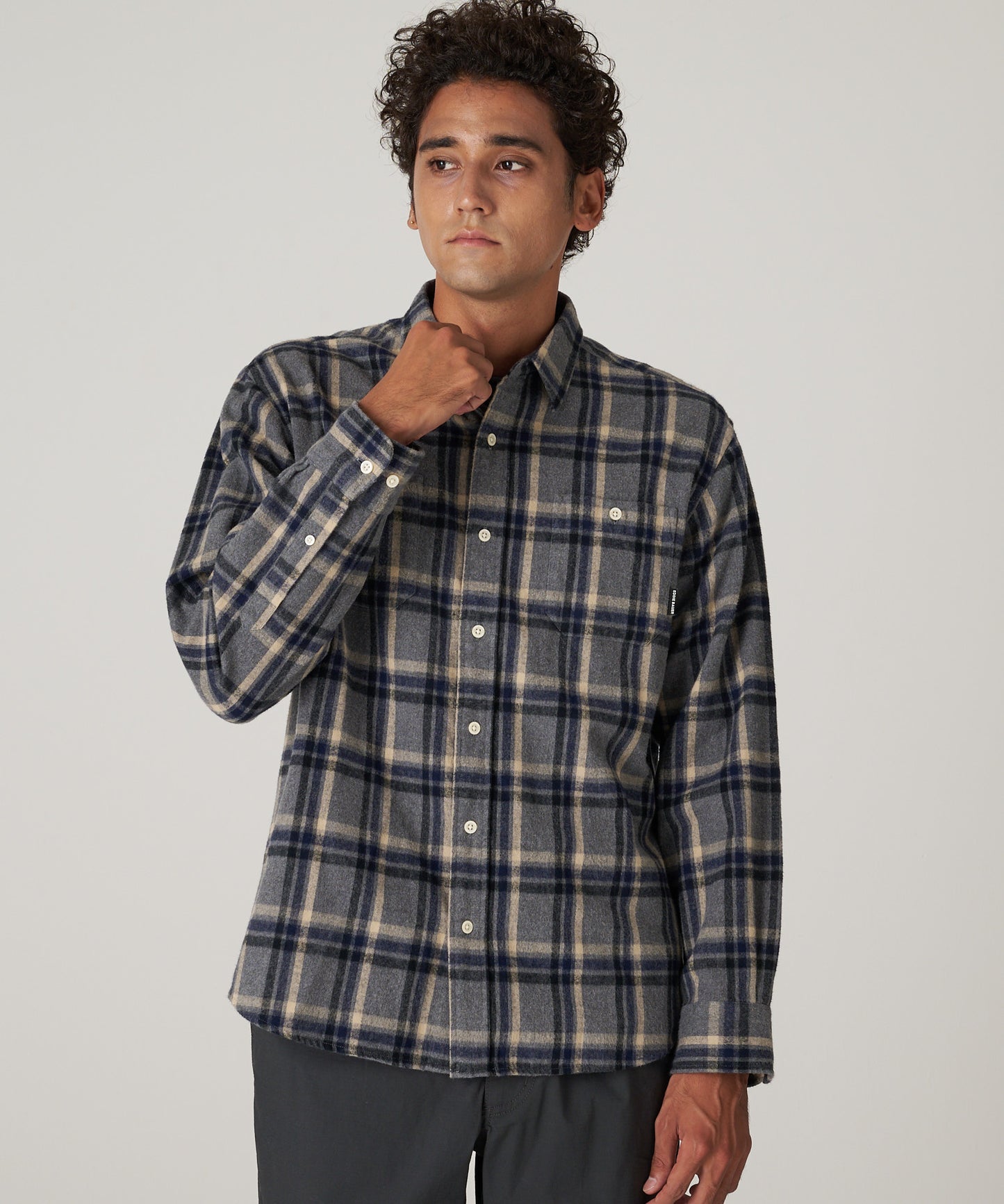 長袖スノーキャット フランネル チェックシャツ/LS SNOWCAT FLANNEL CHECK SHIRTS