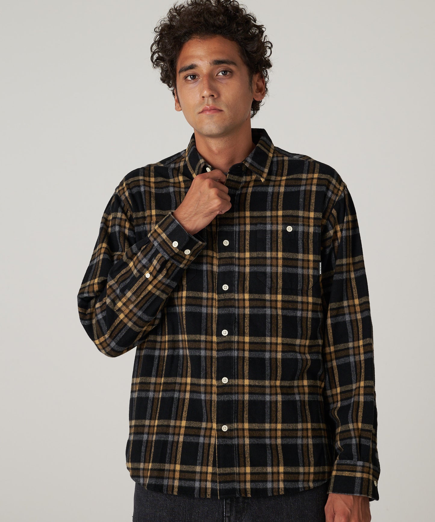 長袖スノーキャット フランネル チェックシャツ/LS SNOWCAT FLANNEL CHECK SHIRTS