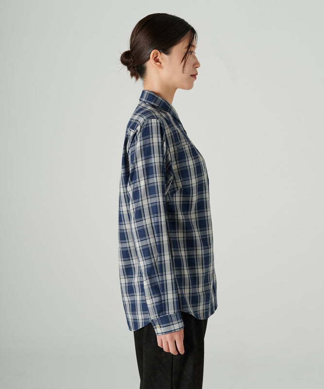 プレイド 長袖ツイルシャツ/LS PLAID TWILL SHIRT