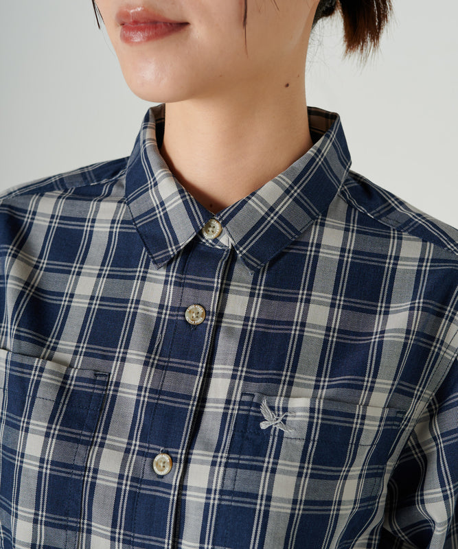 プレイド 長袖ツイルシャツ/LS PLAID TWILL SHIRT