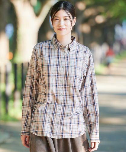 プレイド 長袖ツイルシャツ/LS PLAID TWILL SHIRT