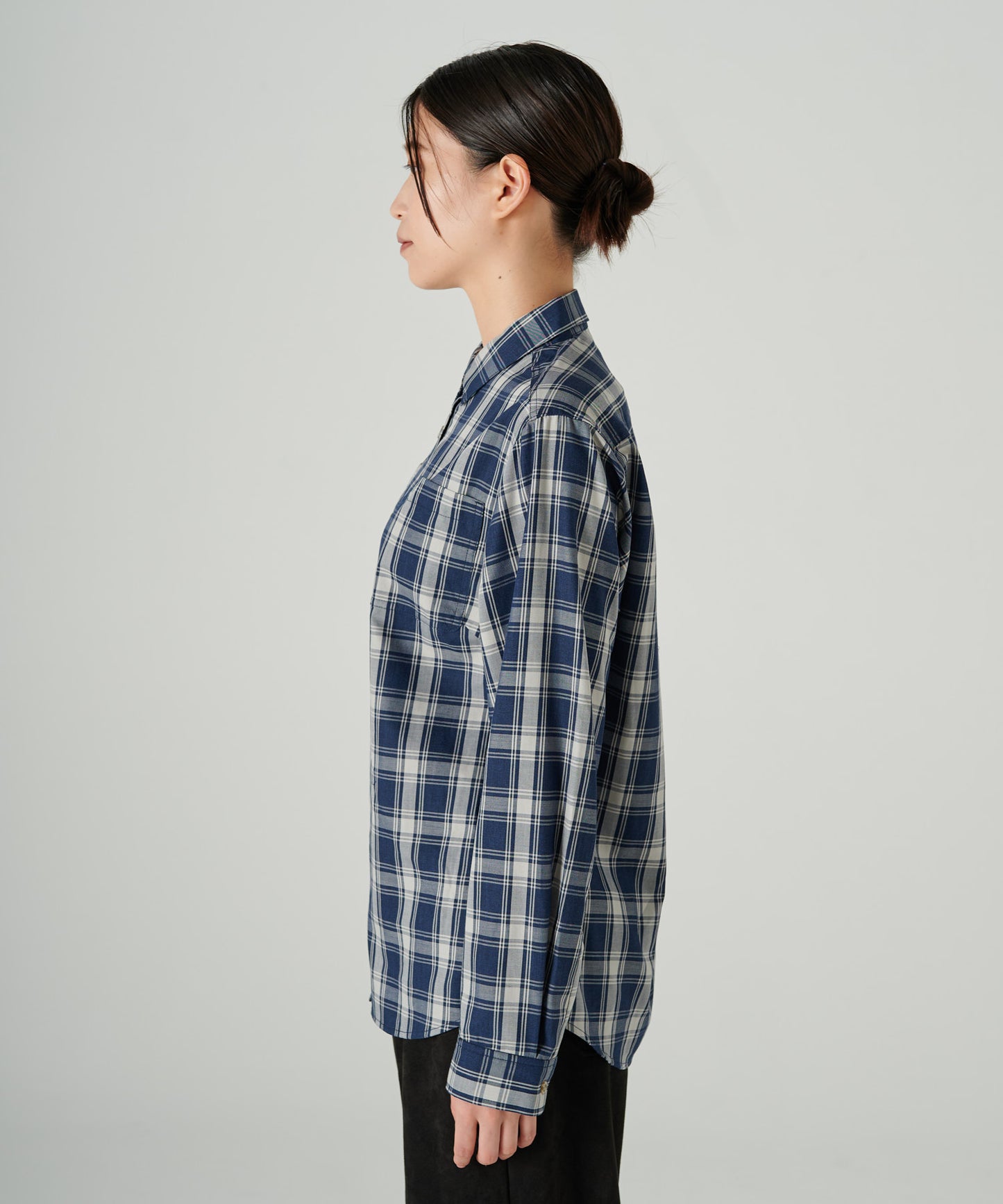 プレイド 長袖ツイルシャツ/LS PLAID TWILL SHIRT