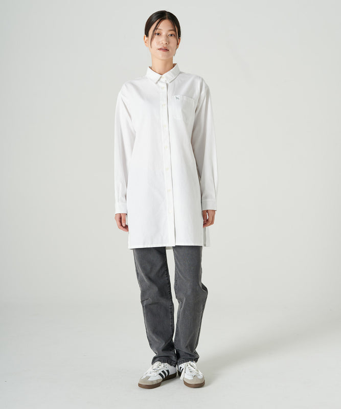 オックスフォード シャツチュニック/OX FORD SHIRT TUNIC