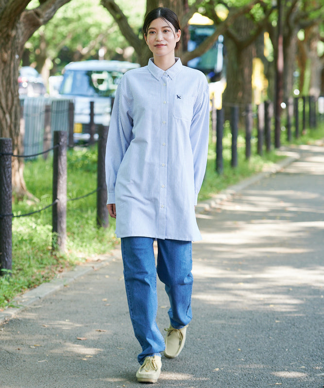 オックスフォード シャツチュニック/OX FORD SHIRT TUNIC