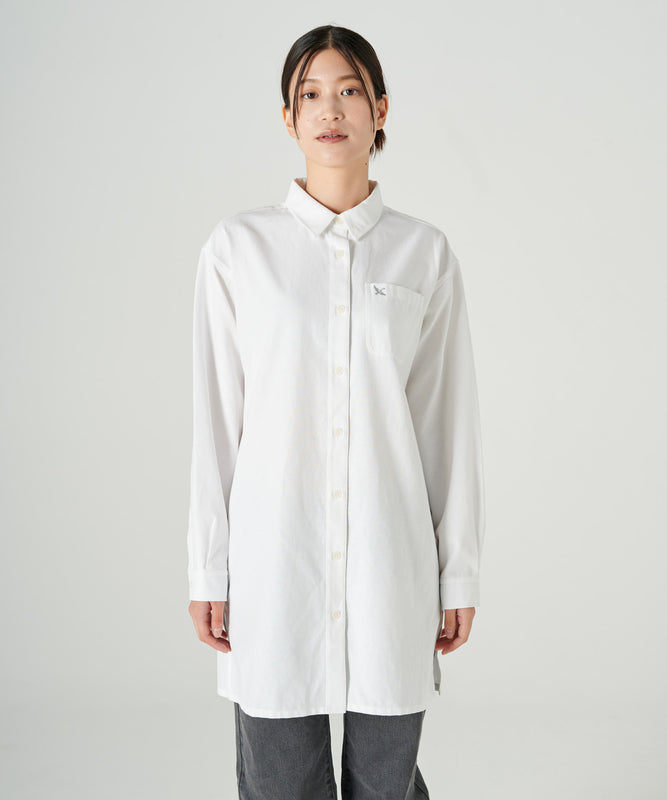 オックスフォード シャツチュニック/OX FORD SHIRT TUNIC