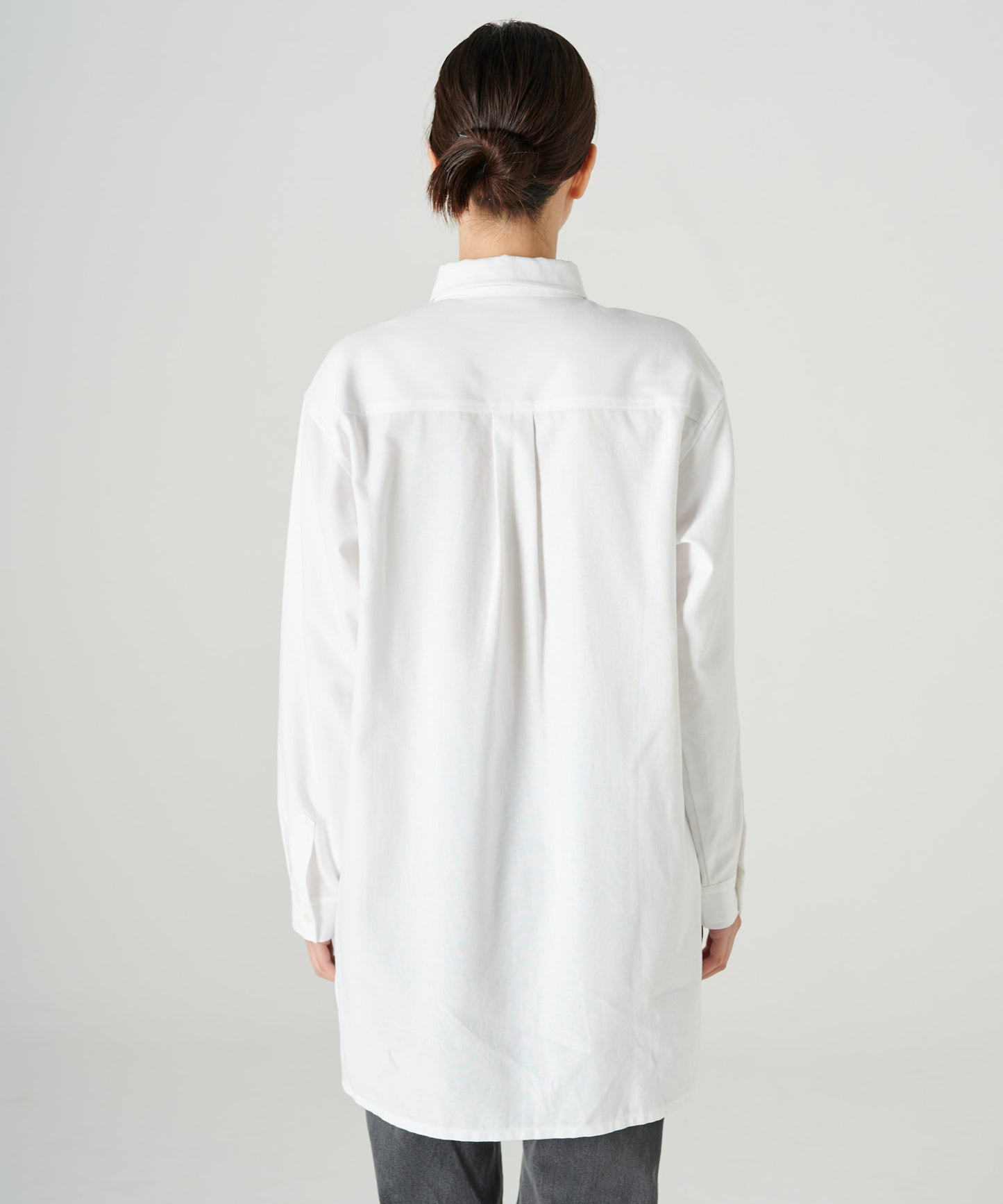 オックスフォード シャツチュニック/OX FORD SHIRT TUNIC