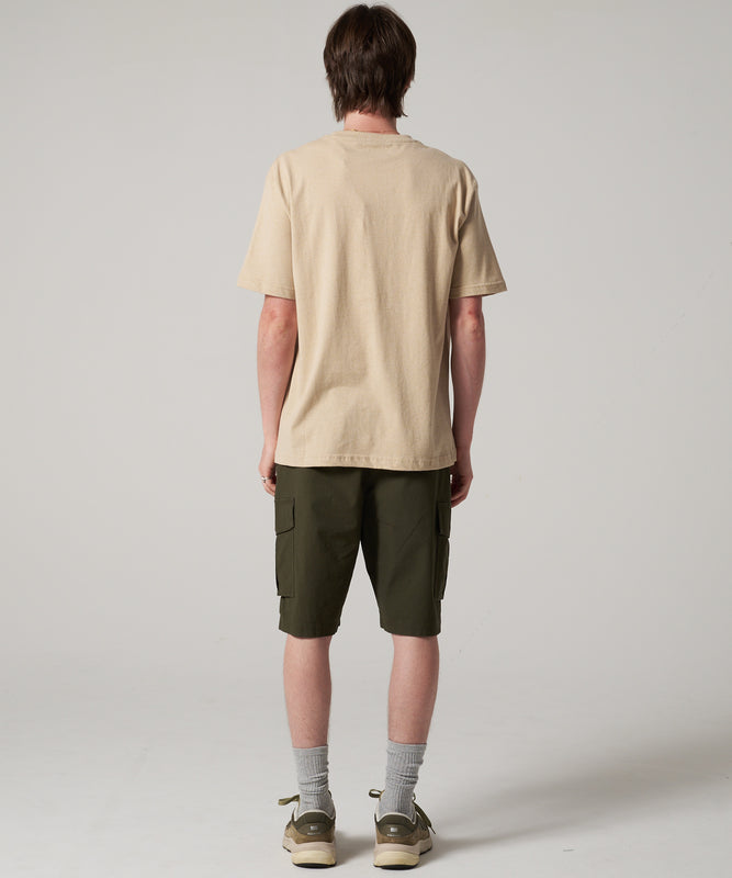 エンブレムロゴプリントTシャツ/EMBLEM LOGO PRT TEE