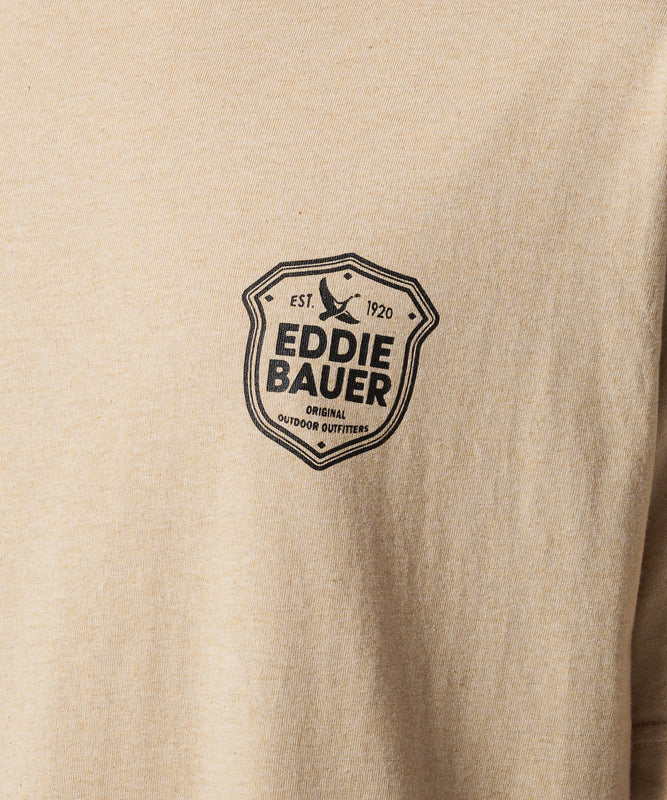 エンブレムロゴプリントTシャツ/EMBLEM LOGO PRT TEE