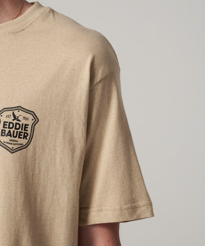エンブレムロゴプリントTシャツ/EMBLEM LOGO PRT TEE