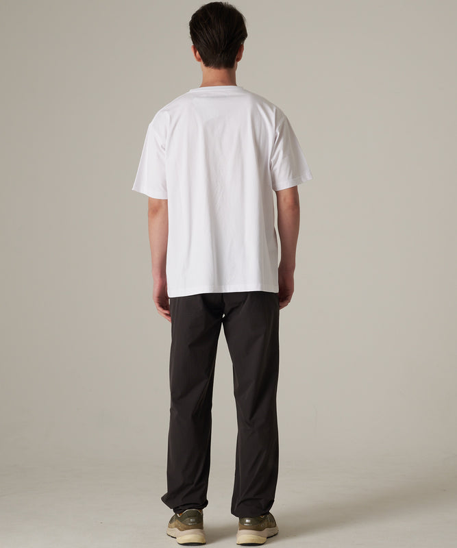 軽量　Vネック コットン半袖Tシャツ/SS LW COTTON V NECK TEE