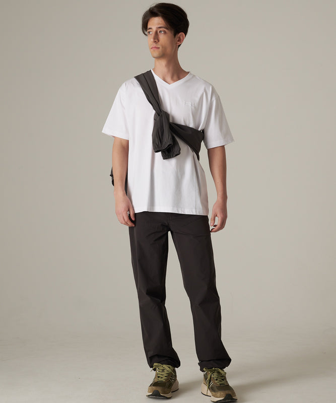 軽量　Vネック コットン半袖Tシャツ/SS LW COTTON V NECK TEE