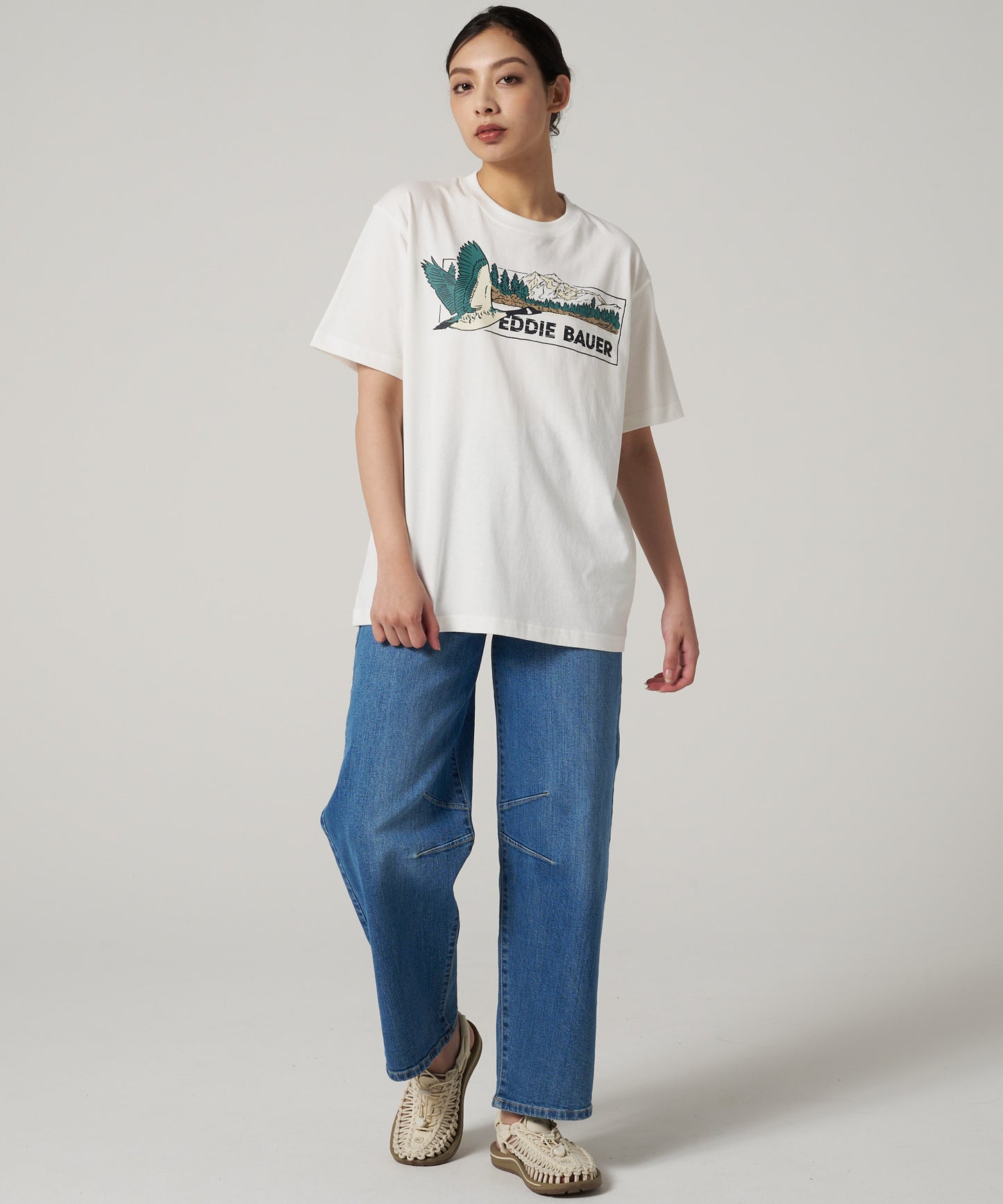 グラフィックプリントTシャツ/GRAPHIC PRINT TEE