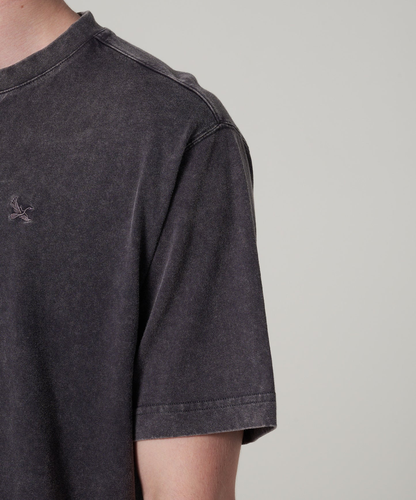 ピグメント ヘンリーネック Tシャツ/PIGMENT HENRY TEE