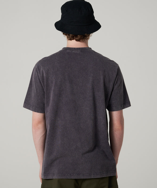 ピグメント ヘンリーネック Tシャツ/PIGMENT HENRY TEE