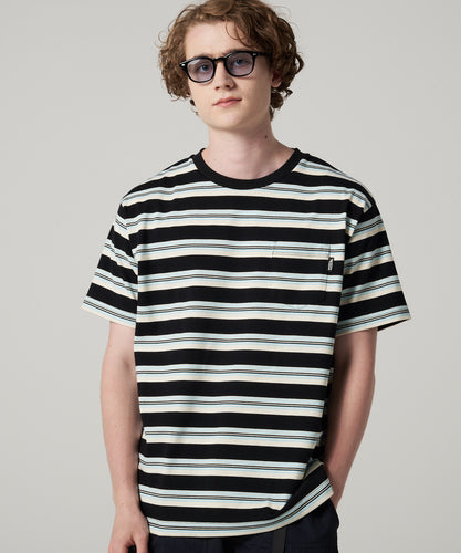 ランダムボーダー 半袖Tシャツ/RAMDOM BORDER SS TEE