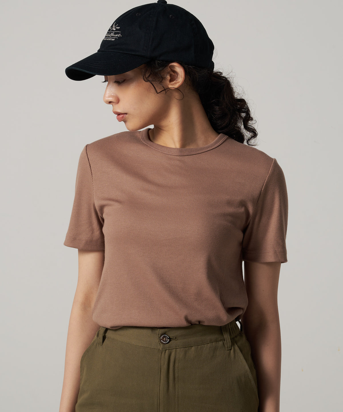 エッセンシャルズ リブ Tシャツ/ESSENTIALS RIBBED TEE