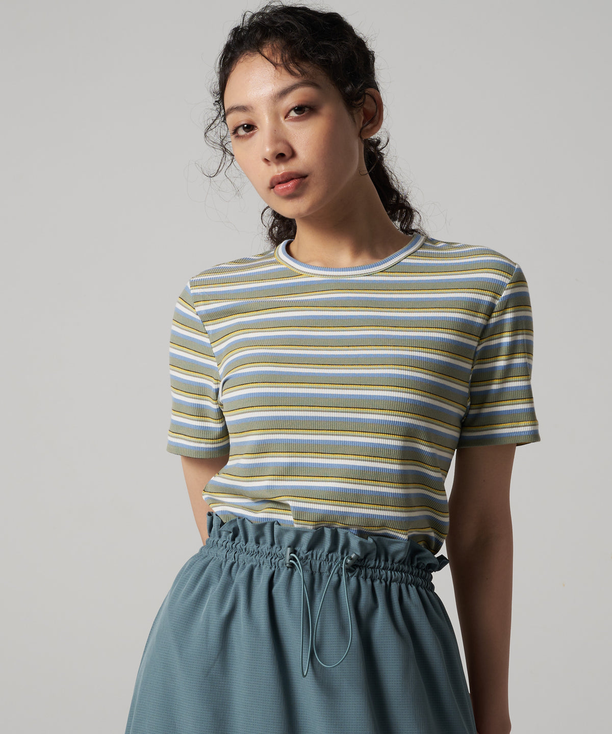 エッセンシャルズ リブ Tシャツ/ESSENTIALS RIBBED TEE