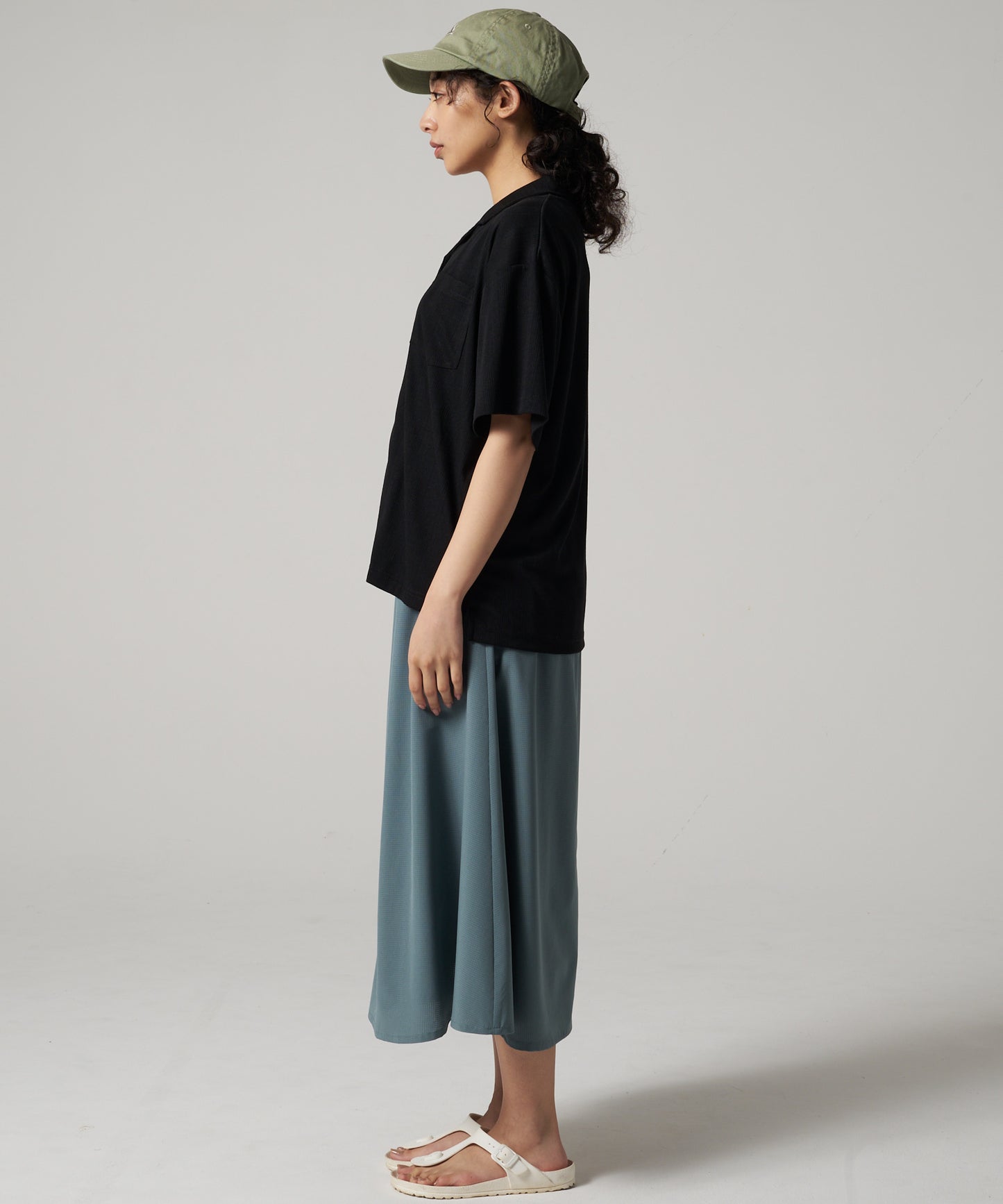 ジャージー 開襟シャツ/OPEN COLLAR JERSEY SHIRT