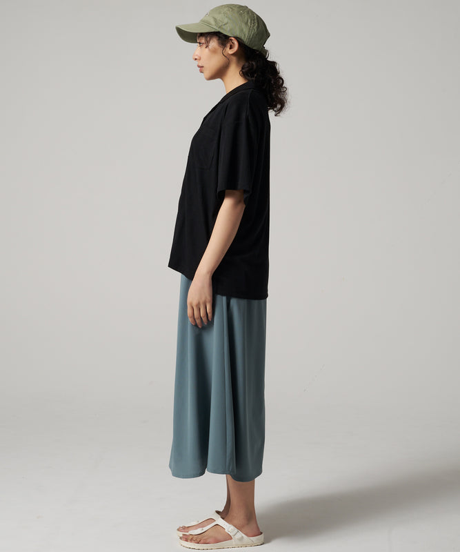 ジャージー 開襟シャツ/OPEN COLLAR JERSEY SHIRT