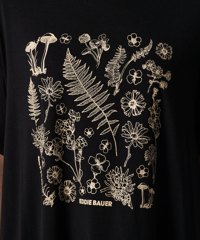 Vネック チュニックTシャツ/V-NECK TEE TUNIC