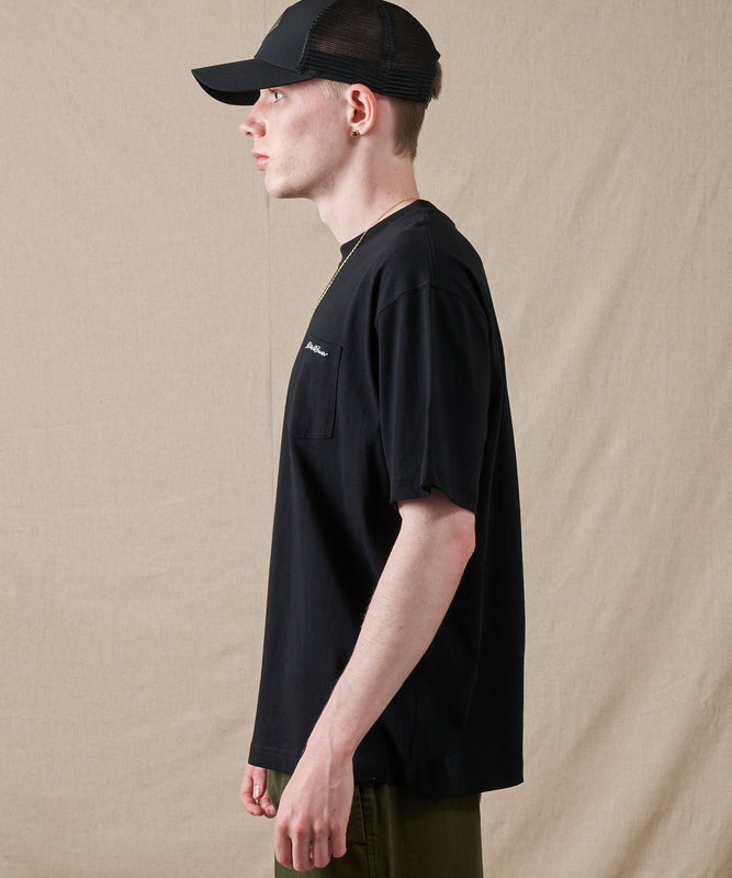 クラシック ロゴ刺繡 ポケットTシャツ/CLASSIC LOGO EMB PKT TEE