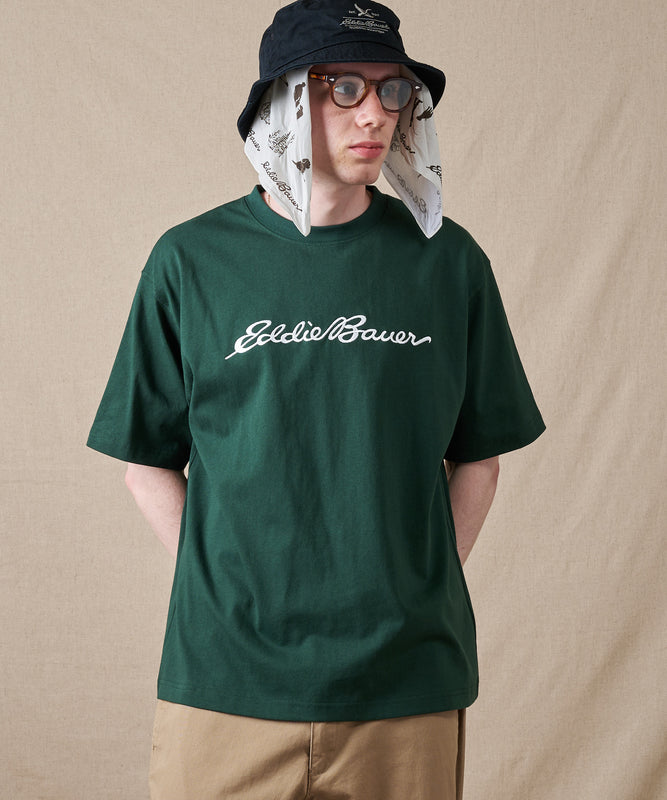 クラシック ロゴ刺繡 Tシャツ/CLASSIC LOGO EMB TEE