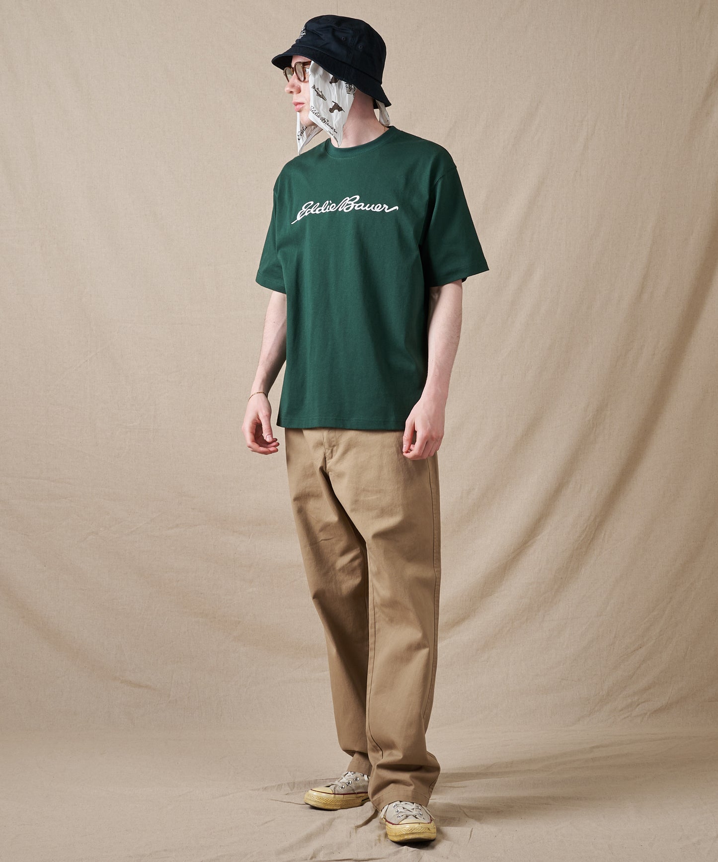 クラシック ロゴ刺繡 Tシャツ/CLASSIC LOGO EMB TEE