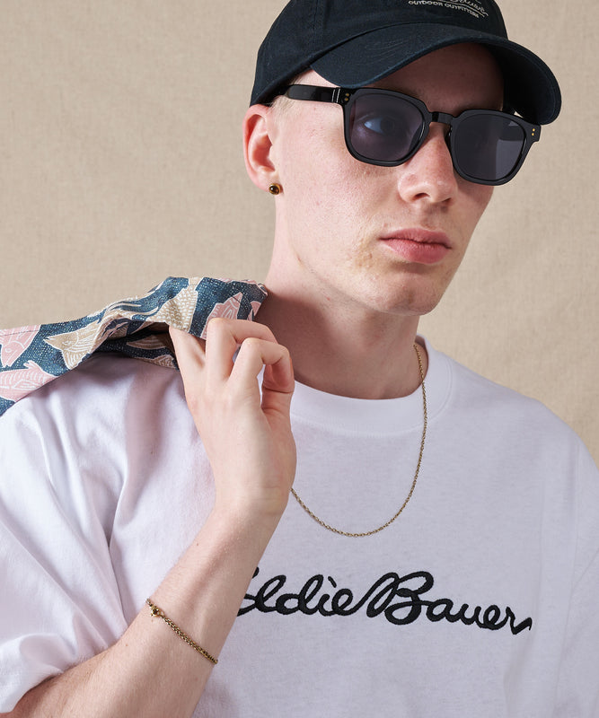 クラシック ロゴ刺繡 Tシャツ/CLASSIC LOGO EMB TEE