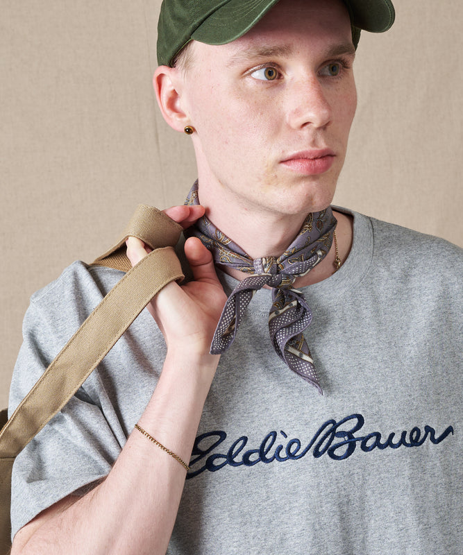 クラシック ロゴ刺繡 Tシャツ/CLASSIC LOGO EMB TEE