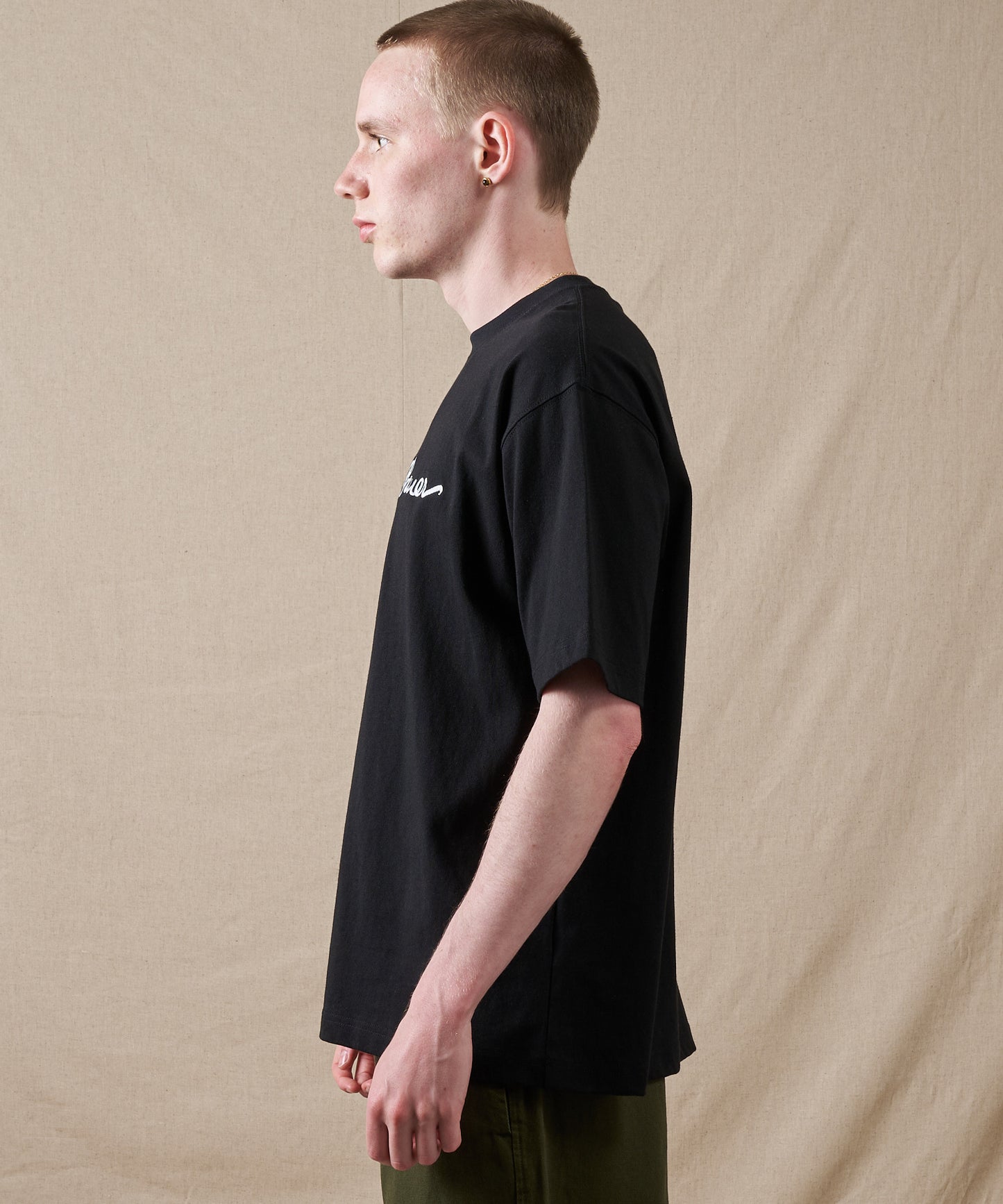 クラシック ロゴ刺繡 Tシャツ/CLASSIC LOGO EMB TEE