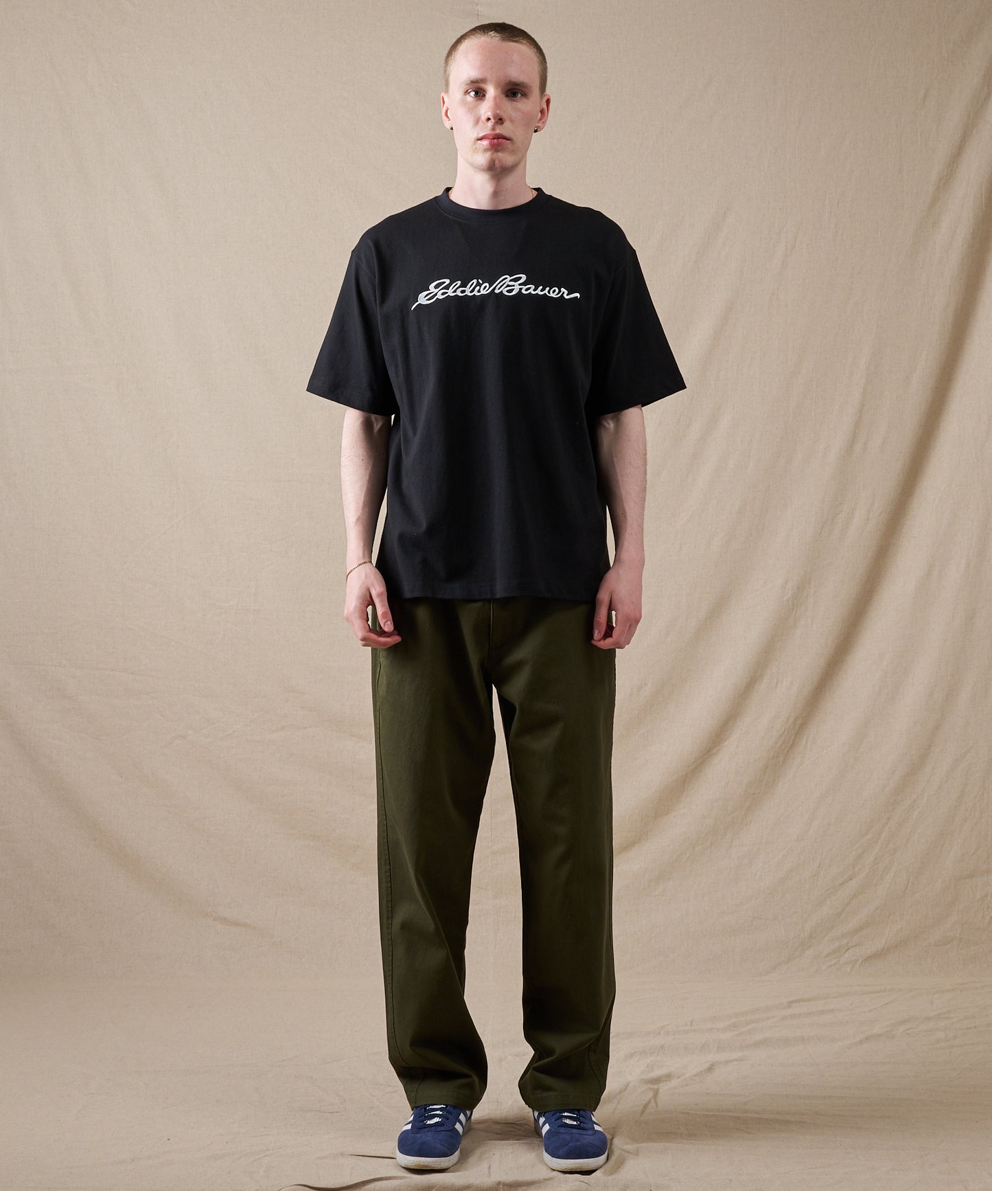 クラシック ロゴ刺繡 Tシャツ/CLASSIC LOGO EMB TEE