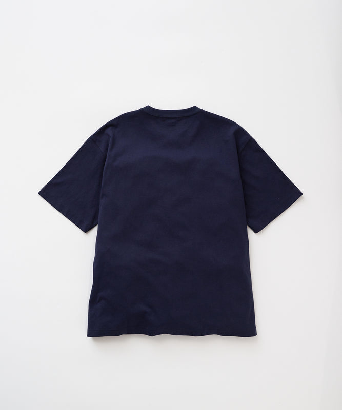 クラシック ロゴ刺繡 ヘンリーネックTシャツ/CLASSIC LOGO EMB HENRY TEE