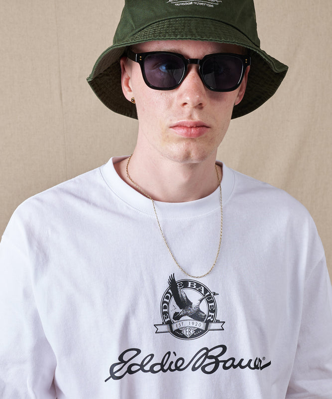 グースロゴプリント Tシャツ/GOOSE LOGO PRINT TEE