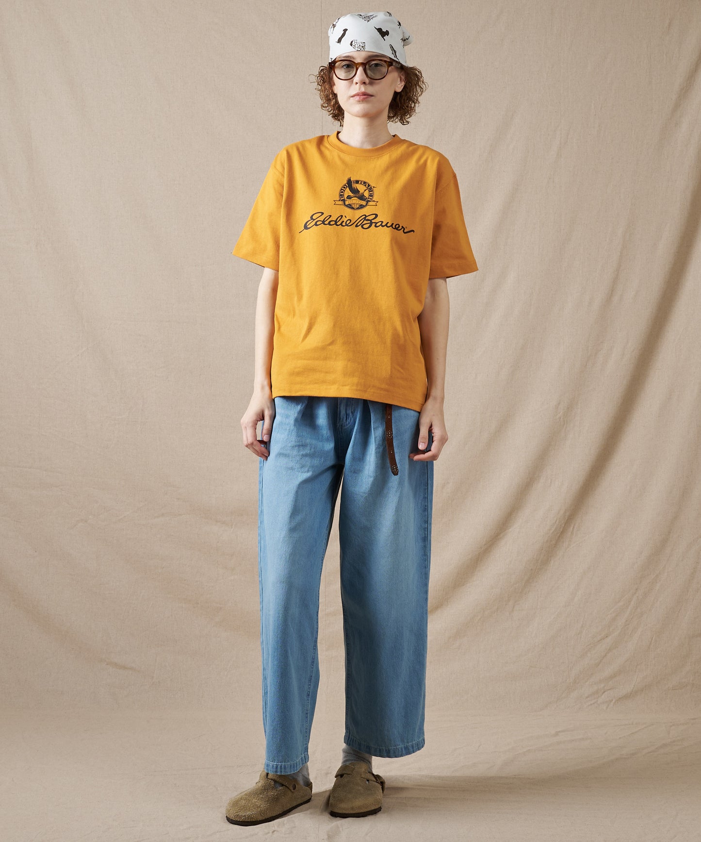 グースロゴプリント Tシャツ/GOOSE LOGO PRINT TEE