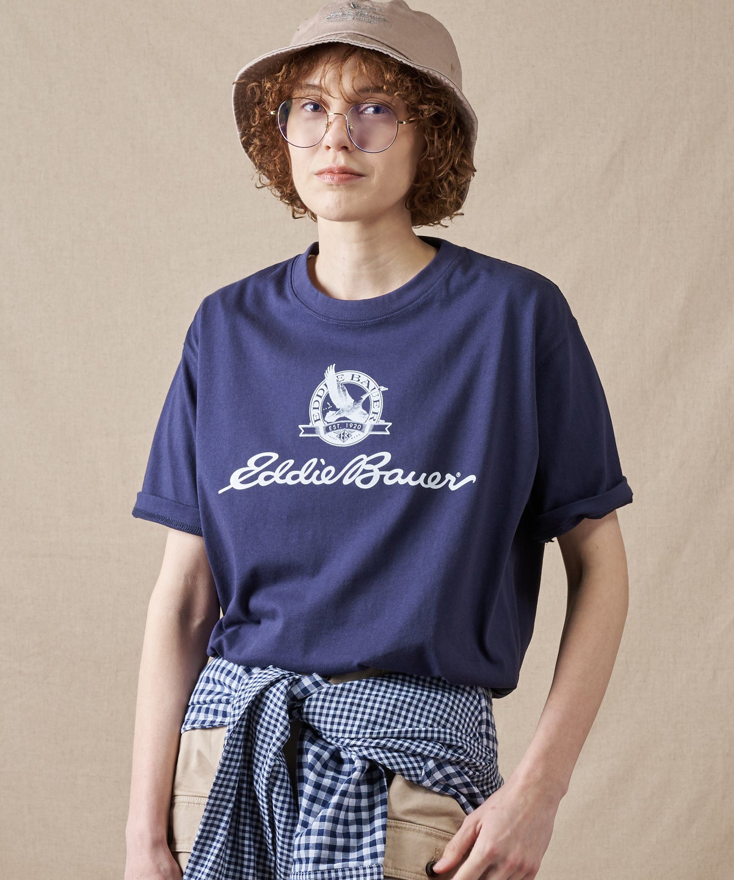 グースロゴプリント Tシャツ/GOOSE LOGO PRINT TEE