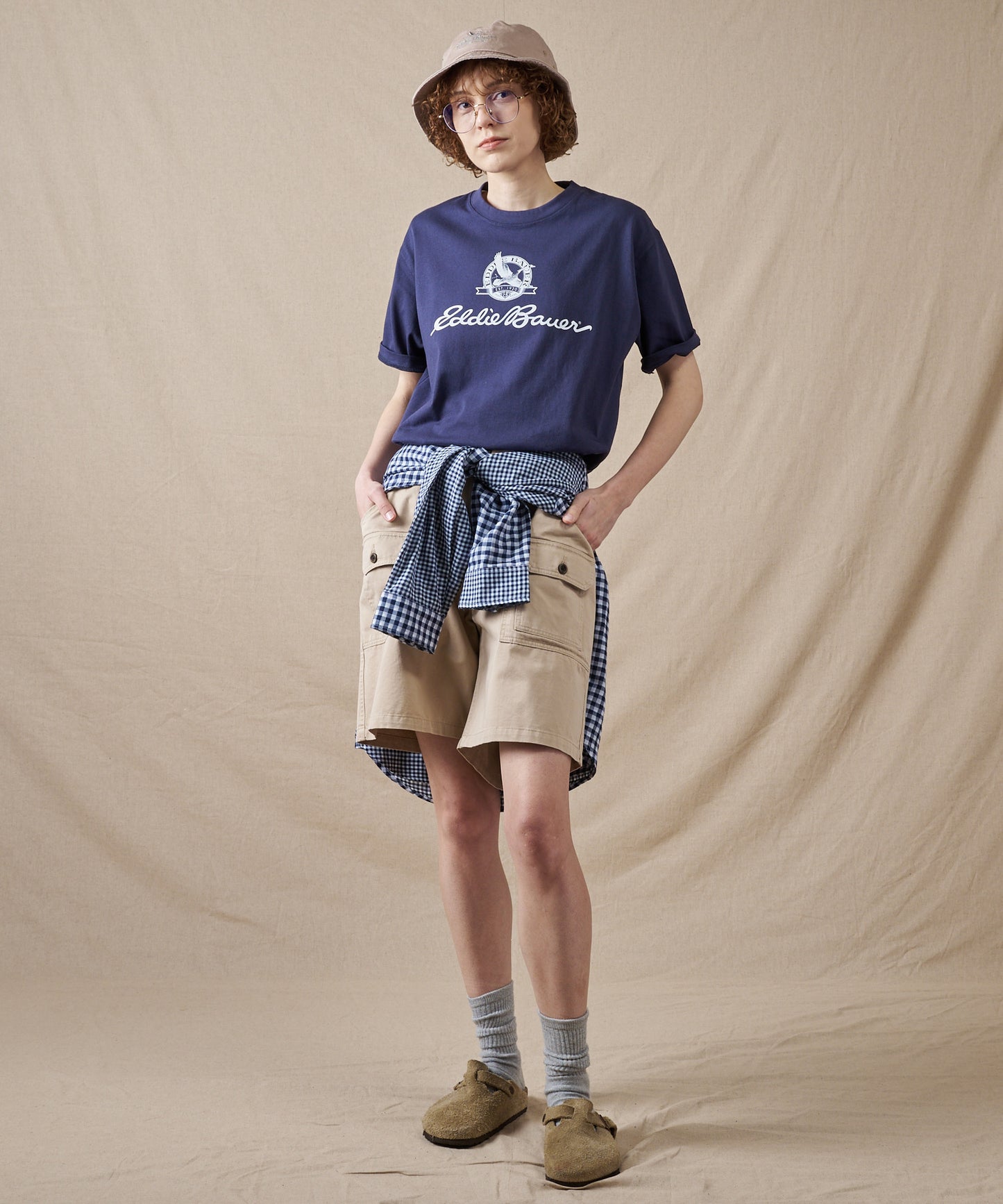 グースロゴプリント Tシャツ/GOOSE LOGO PRINT TEE