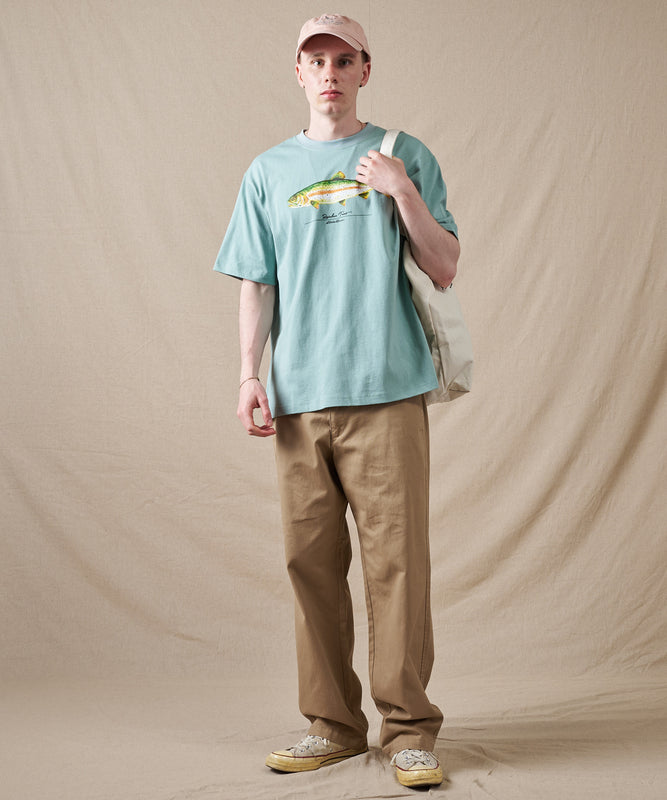 フィッシュ プリントTシャツ/FISH PRINT TEE
